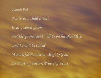 Isaiah 9 6