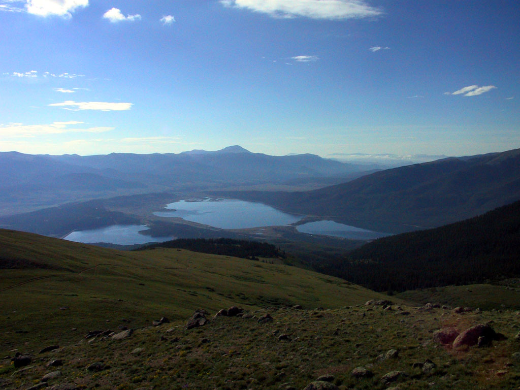 Twin Lakes Reservoir (Pumped Storage Plant), From S. Elbert Trial