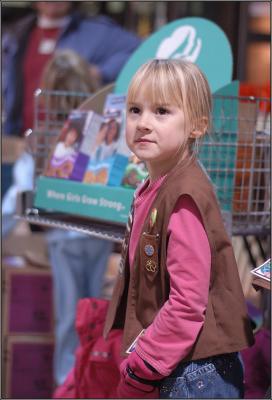 Selling Girl Scout Cookies