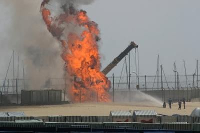 Oil Pipeline Fire 2