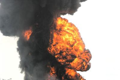 Oil Pipeline Fire 6