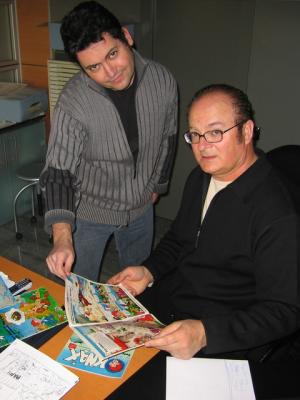 Tony Fernandez , Comicup Art Director and me