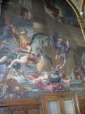 Famous Delacroix paintings inside the church