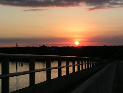 Sunset from the Eau Gallie Causeway