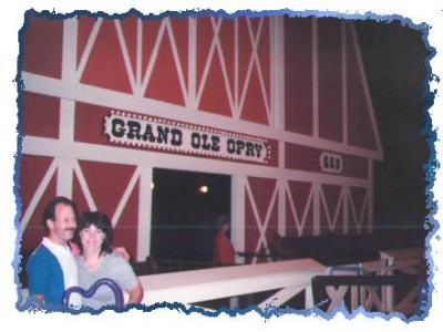 Susan and Jack on the Opry stage