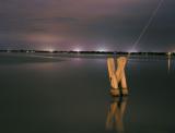 Indian River and Beaches at Night