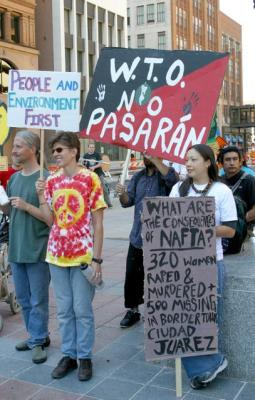 WTO Protest Minneapolis Minnesota