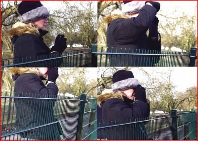 Lady fotographer.