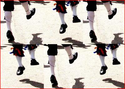 Dancing legs.