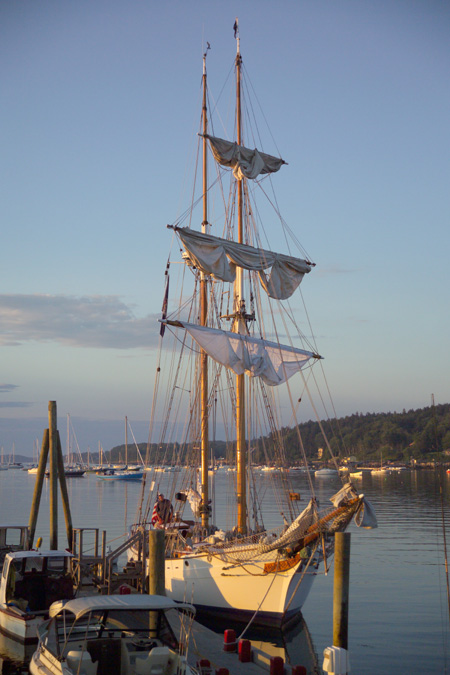 Brigantine at Sunset by John Oliveira