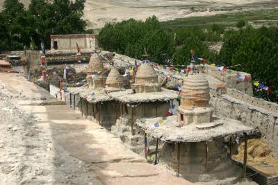 A view from the Jhampa Gompa