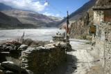 The valley of the Kali Gandaki river