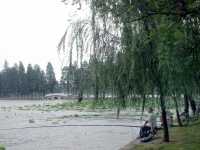 Fishing, East Lake, Wuhan