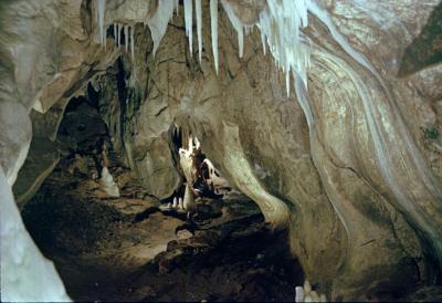 Small grotto in the River Cave