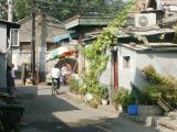 Typical corner in the Beijing hutong area