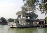 The marble boat on Lake Kunming, Summer Palace