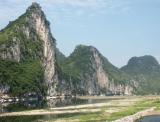 Spectacular scenery on the Li River