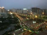 Shanghai, as seen through our window in the Hua Ting Hotel