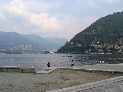 Fishermen in Como