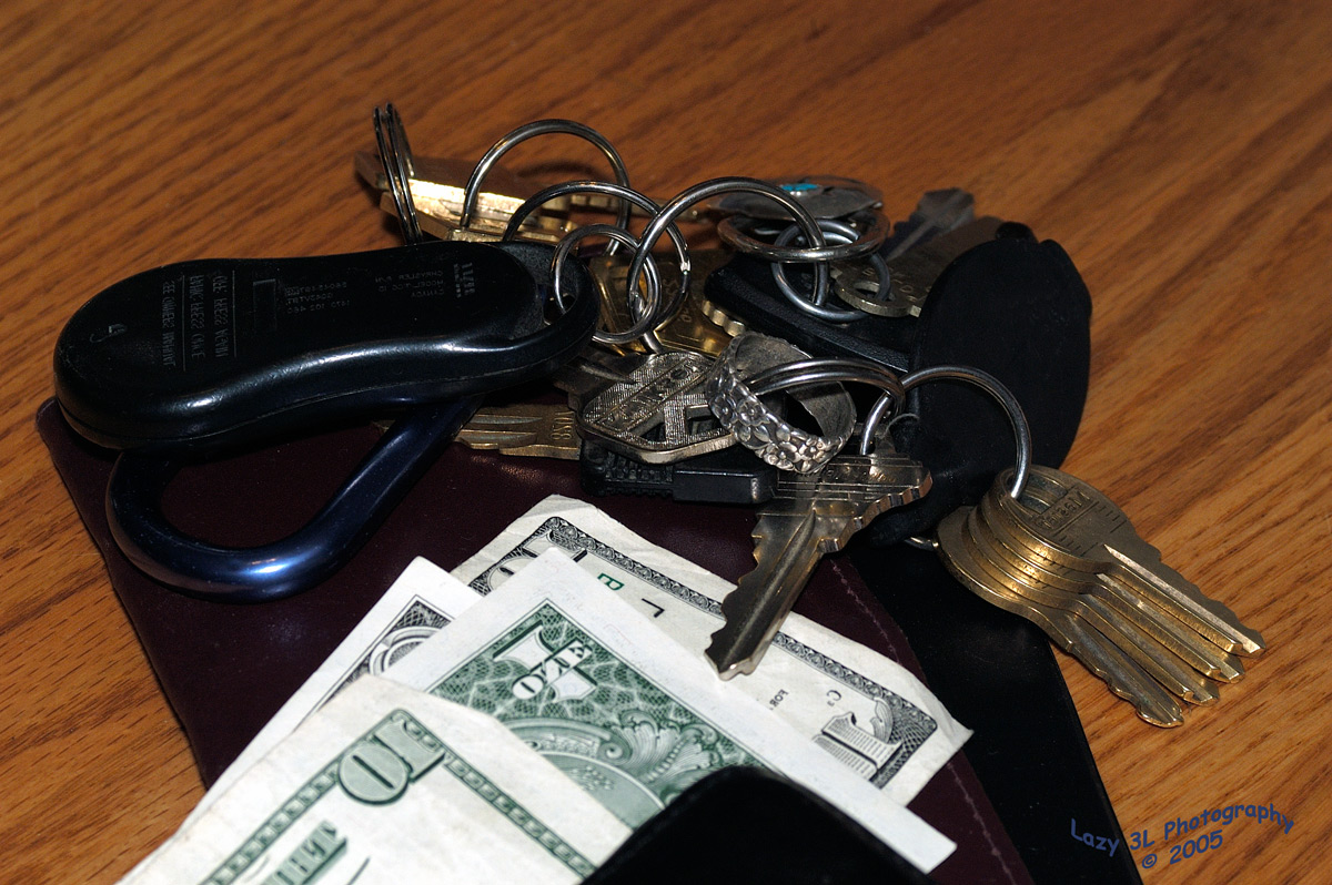 Whats in your pockets, dear?<br>Feb 2
