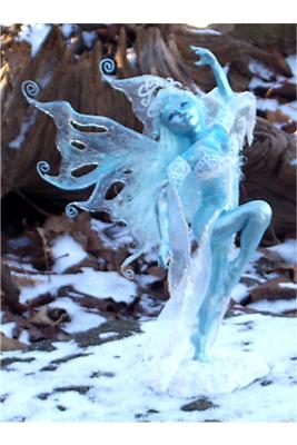 Blue Ice Fairy (SOLD)