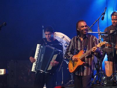 Gilberto Gil et accordeon