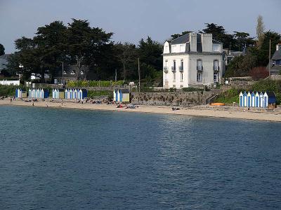 Cabines sur plage