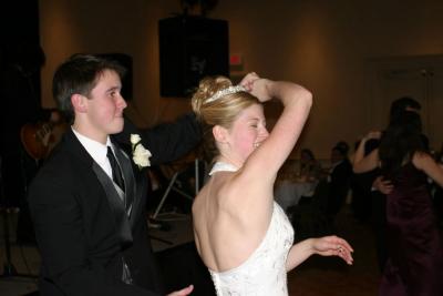 Lara and James boogie down