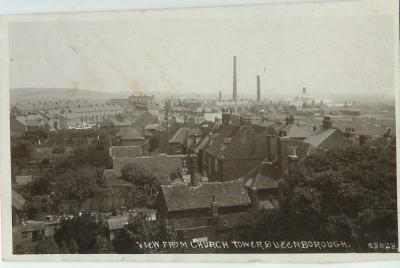 View from Church Tower in Queenborough 1922.jpg