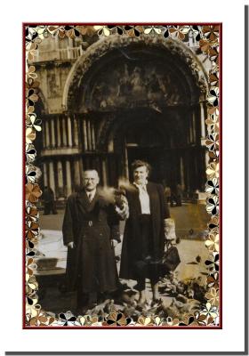My grandparents in Venice - 1938 -
