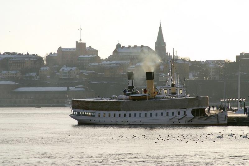 Winter ferry