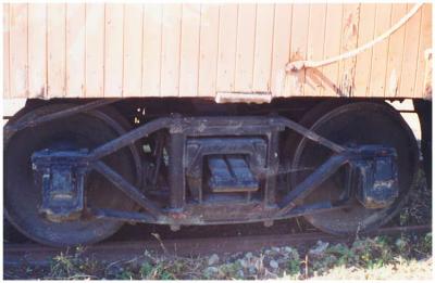 Early 4 wheel truck.