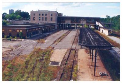 Station, once busy,  now abandoned.