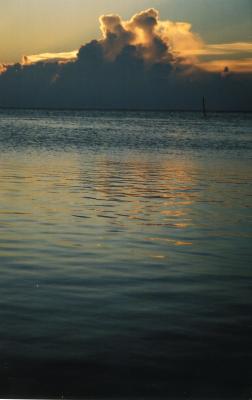 Sunset in Belize