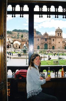 arrived in Cusco, Peru