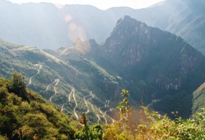 approaching Macchu Picchu