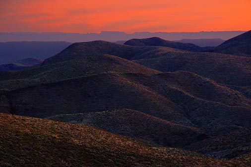 Big Bend at Dusk 6607