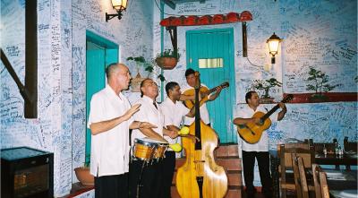 Musicians at La Bodeguita Del Medio, these guy's were great.