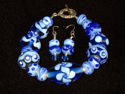 Beads of Blue