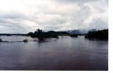 Iguazu River - almost to the falls