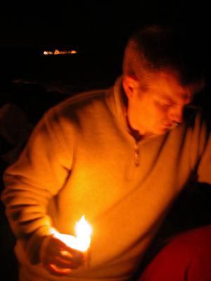 The candleman again