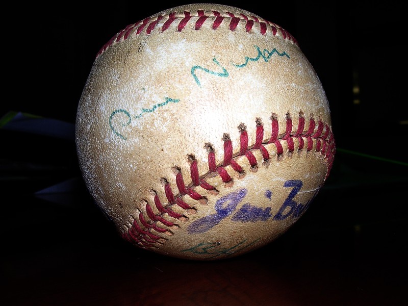 1/06/04 Autographed by Phil Niekro