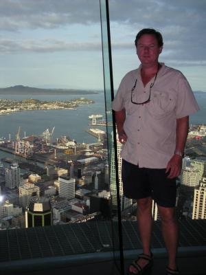 From the Skytower observation deck