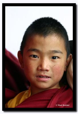 Little Bhutanese Lama, Dali Gompa, Darjeeling