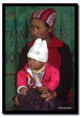 Mother with Baby, Tsomgo, East Sikkim