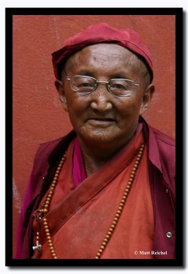 Old Tibetan Woman, Rumtek, Sikkim