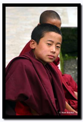 Young Lama from Phu Dong Gompa, Sikkim