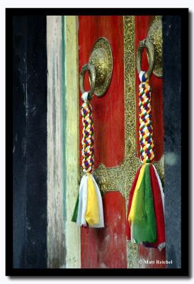 Gelukpa Monastery Doors, Kalimpong