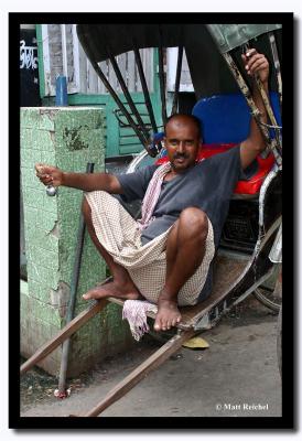 Pull Rickshaw Driver, Kolkata