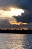 Sunset on the Rio Negro, Amazonas